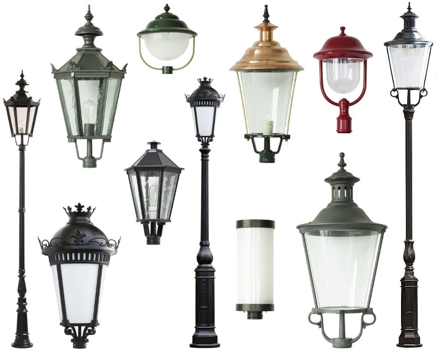 Antike Außenlampen: Gusslaternen und klassische Laternen