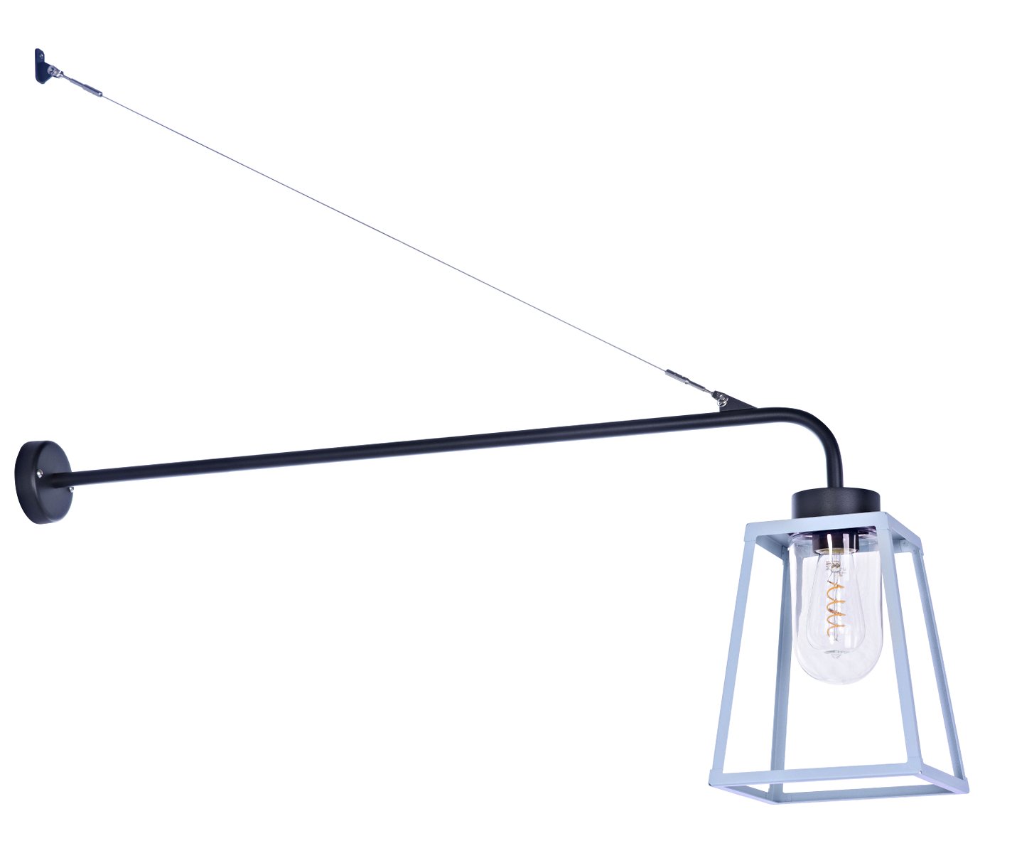 Long French Outdoor Lantern Lampiok - Terra Lumi
