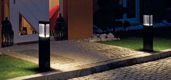 driveway pedestal lights