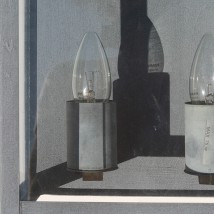 Außenlampe zink