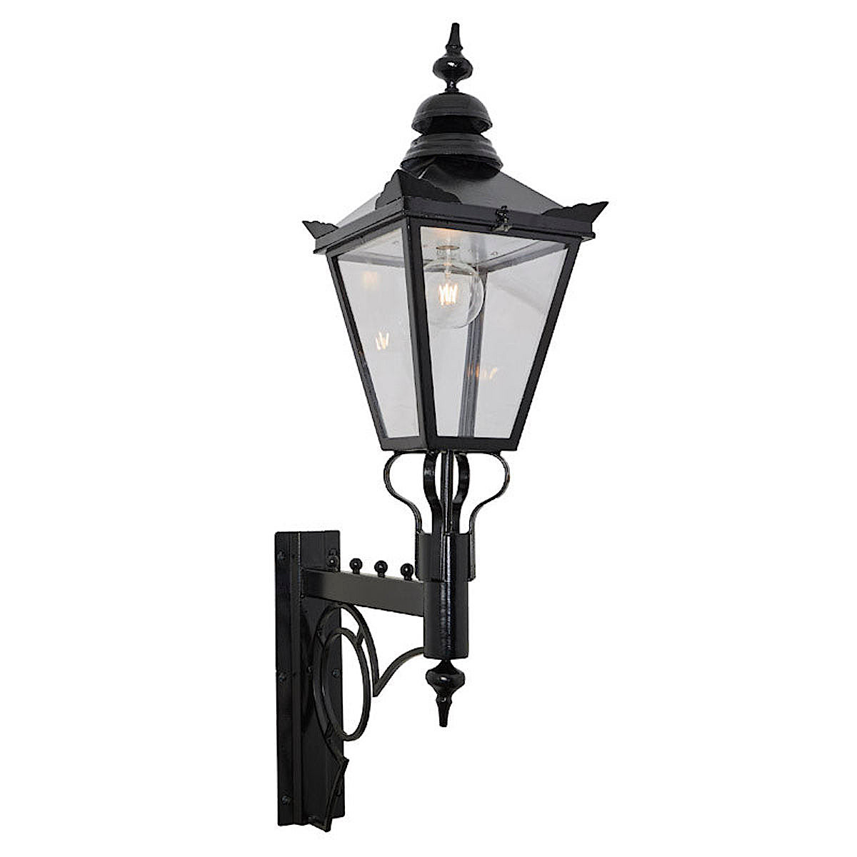 Cast Iron Victorian Wall Lantern