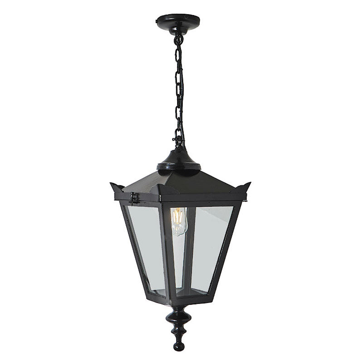 Cast Iron Victorian Hanging Lantern, Fig. 4