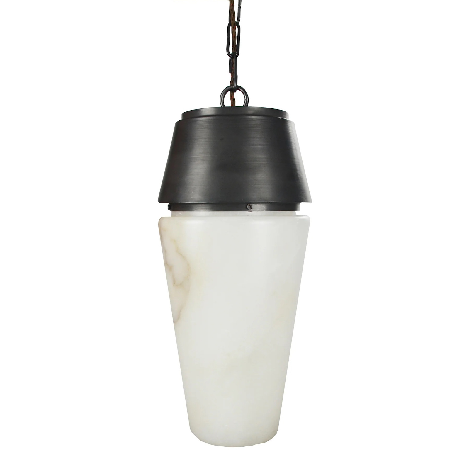 Exclusive Pendant Light Made of Brass and Alabaster