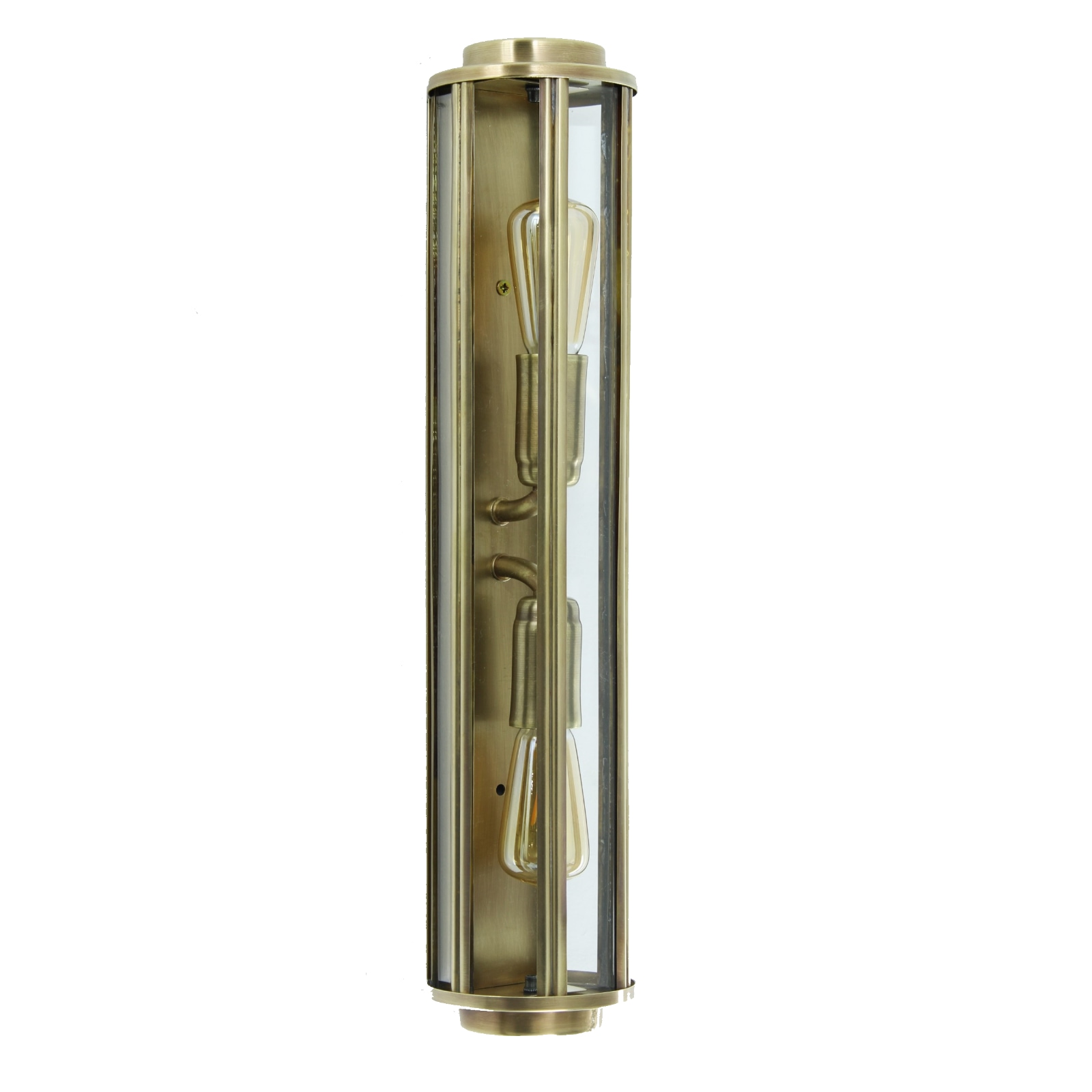 Elegant Art Deco Wall Light made from Solid Brass, Fig. 2