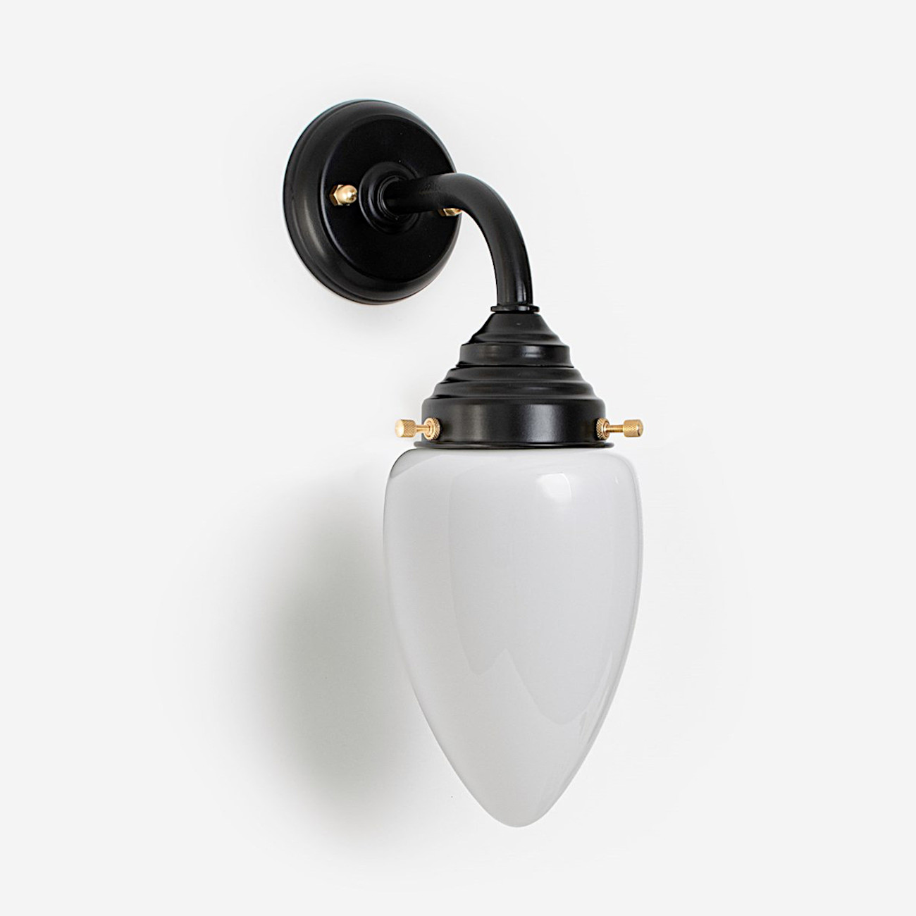 Wall Light With Hand-Blown Cone Glass