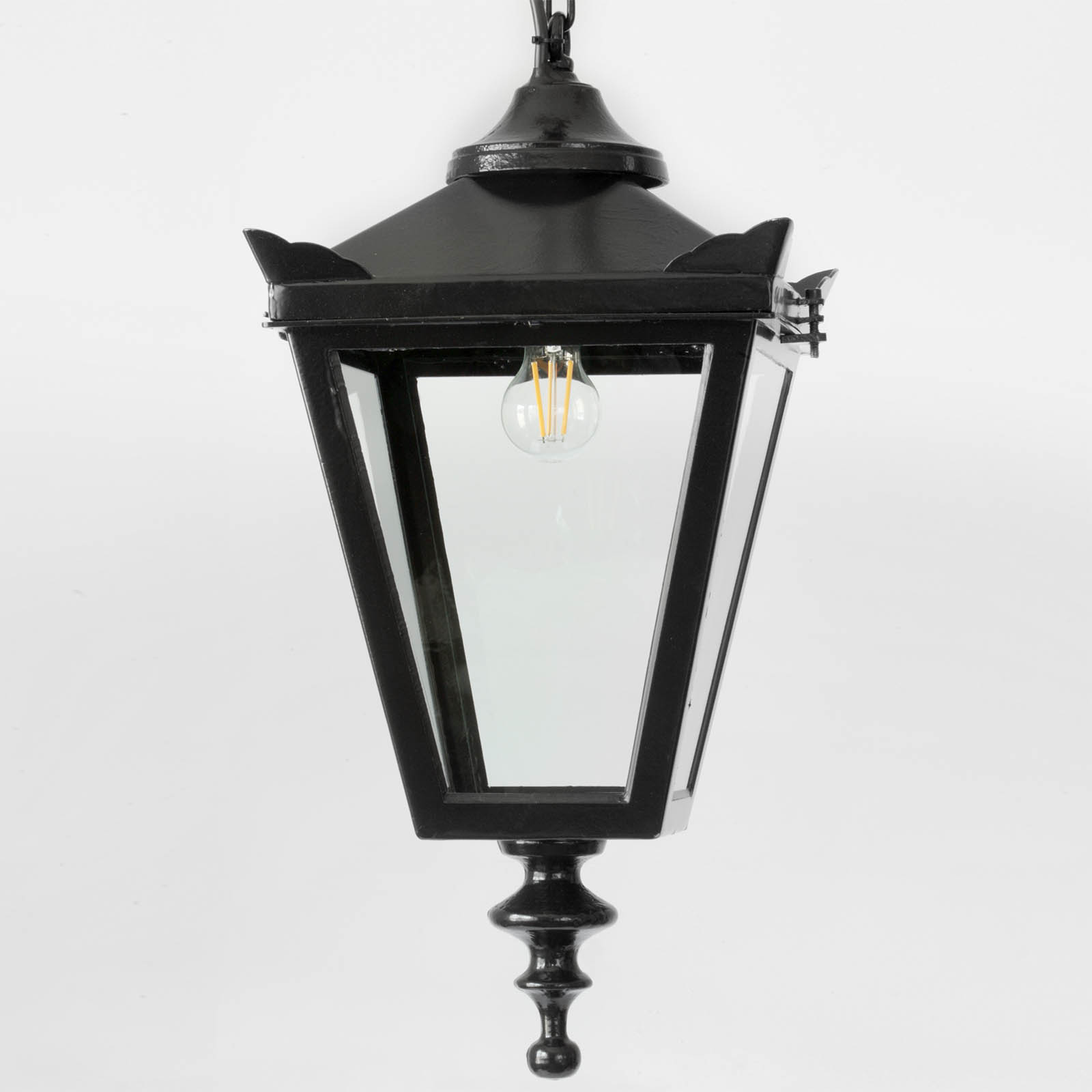 Cast Iron Victorian Hanging Lantern, Fig. 6